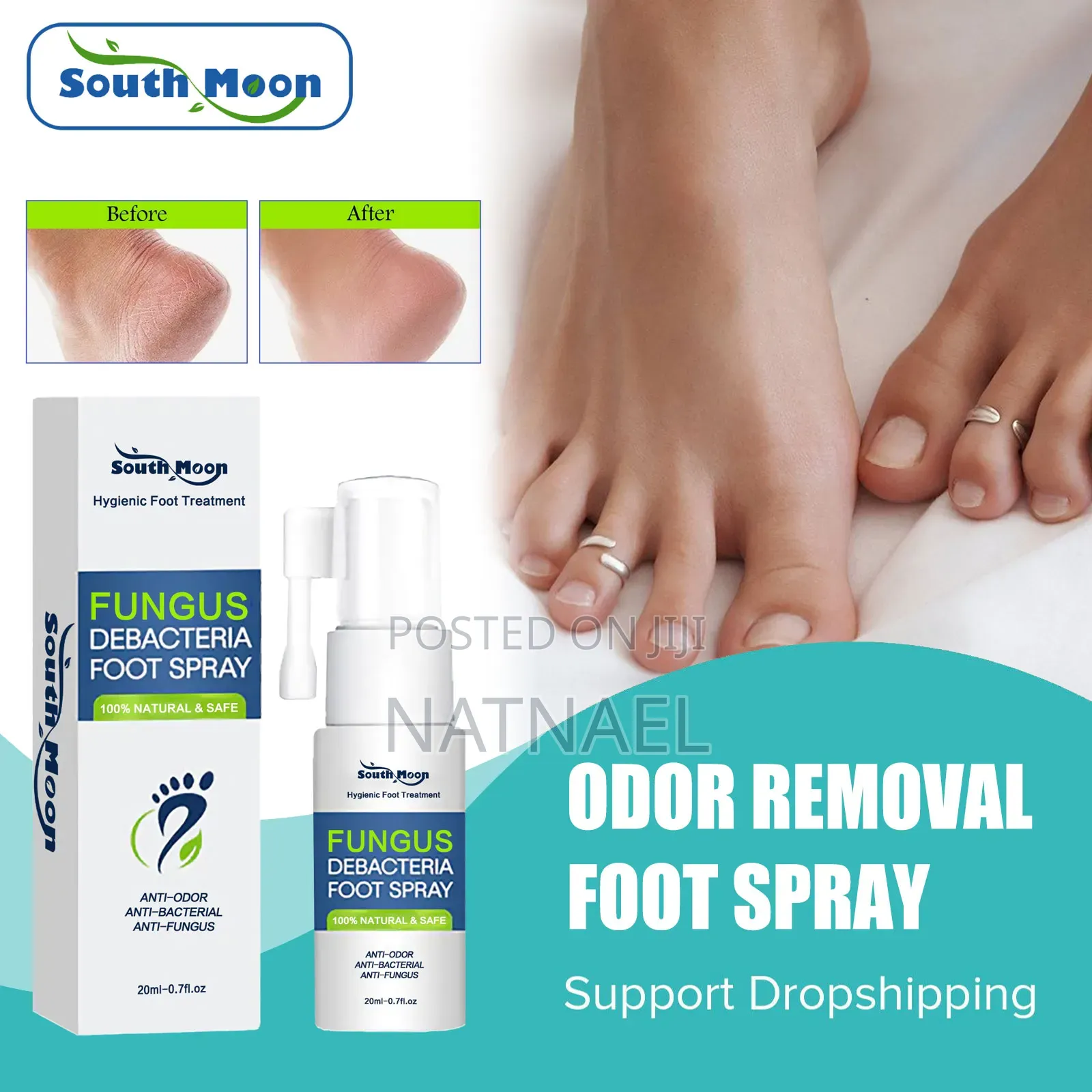 South Moon Fungus Debacteria Foot Spray