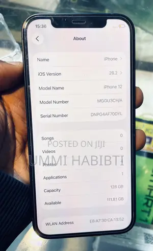 Apple iPhone 12 128 GB Black