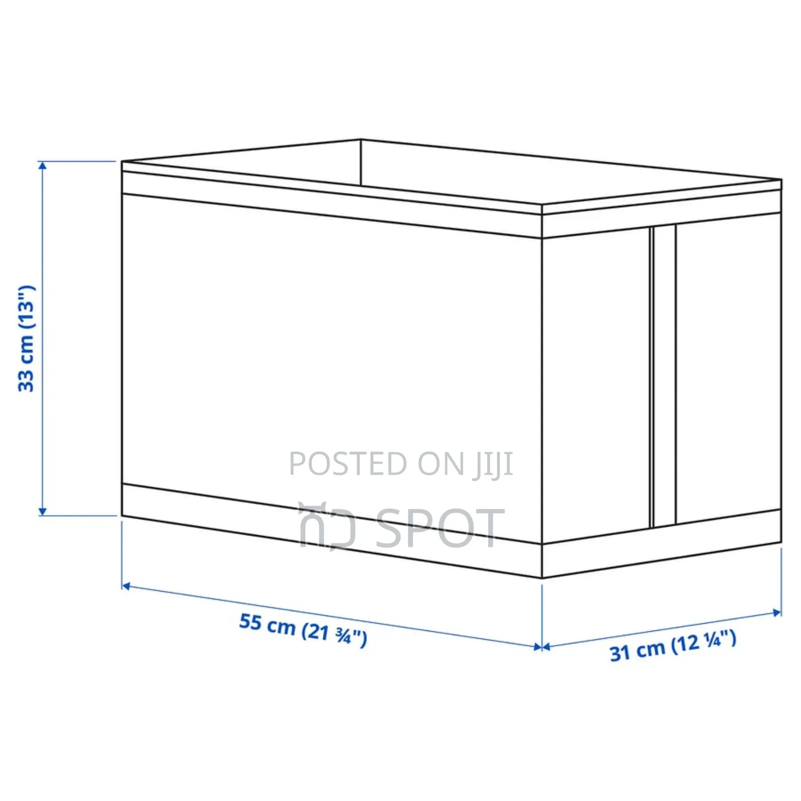 Ikea 3pc Storage Box