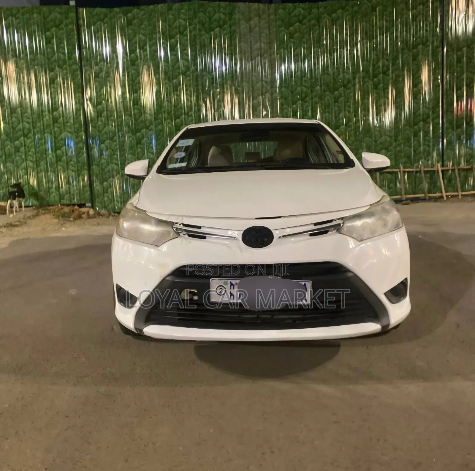 Toyota Yaris 2013 White
