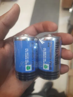 This Is a Maxell D Size Super Power Ace Heavy-Duty Battery