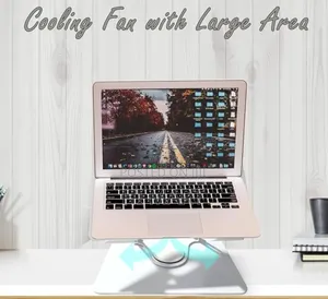 360° Rotating Laptop Stand Fan