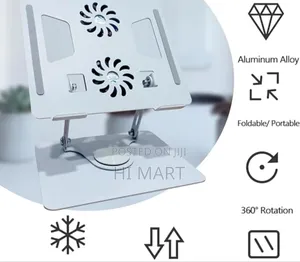 360° Rotating Laptop Stand Fan