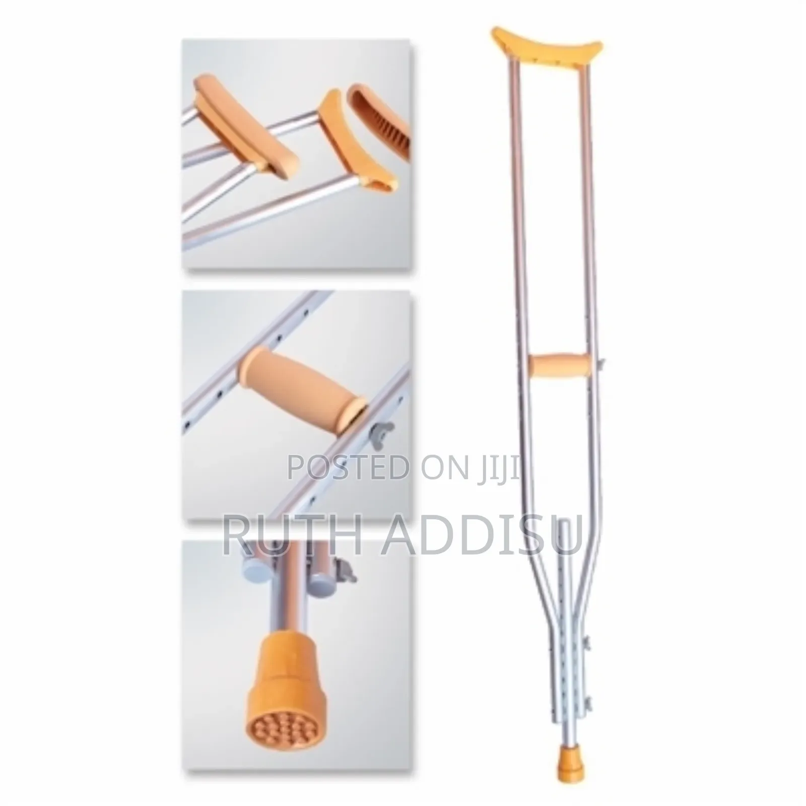 Zapion Crutches for Adults Underarm of 2 Walking Axillary