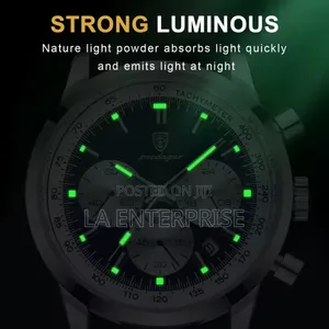 Poedagar Leather Watch