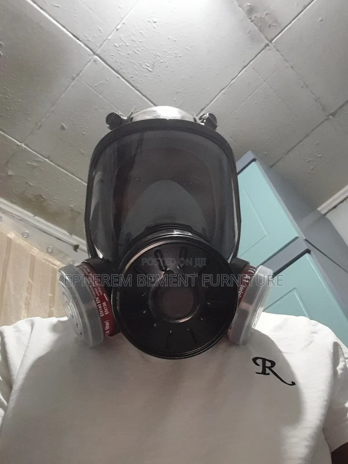 Full Face Gas Mask: 1pack Gas Masks Survival Nuclear And Chemical