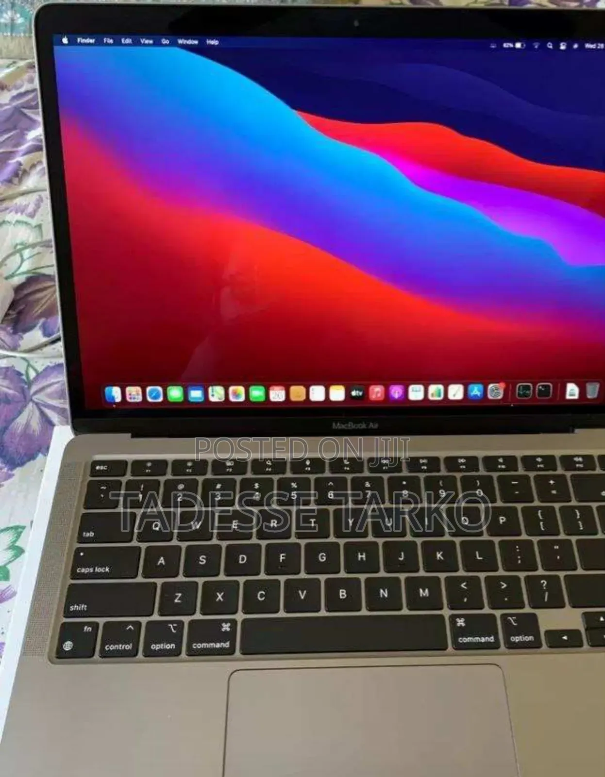 New Laptop Apple MacBook Air 2020 M1 8GB Apple M1 SSD 256GB
