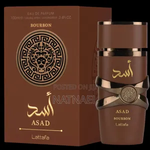 Lattafa Asad Bourbon Perfume ሞቅ ያለ