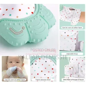 Silicon Baby Tooth Gum Mittens የልጆች የድድ ማከክያ