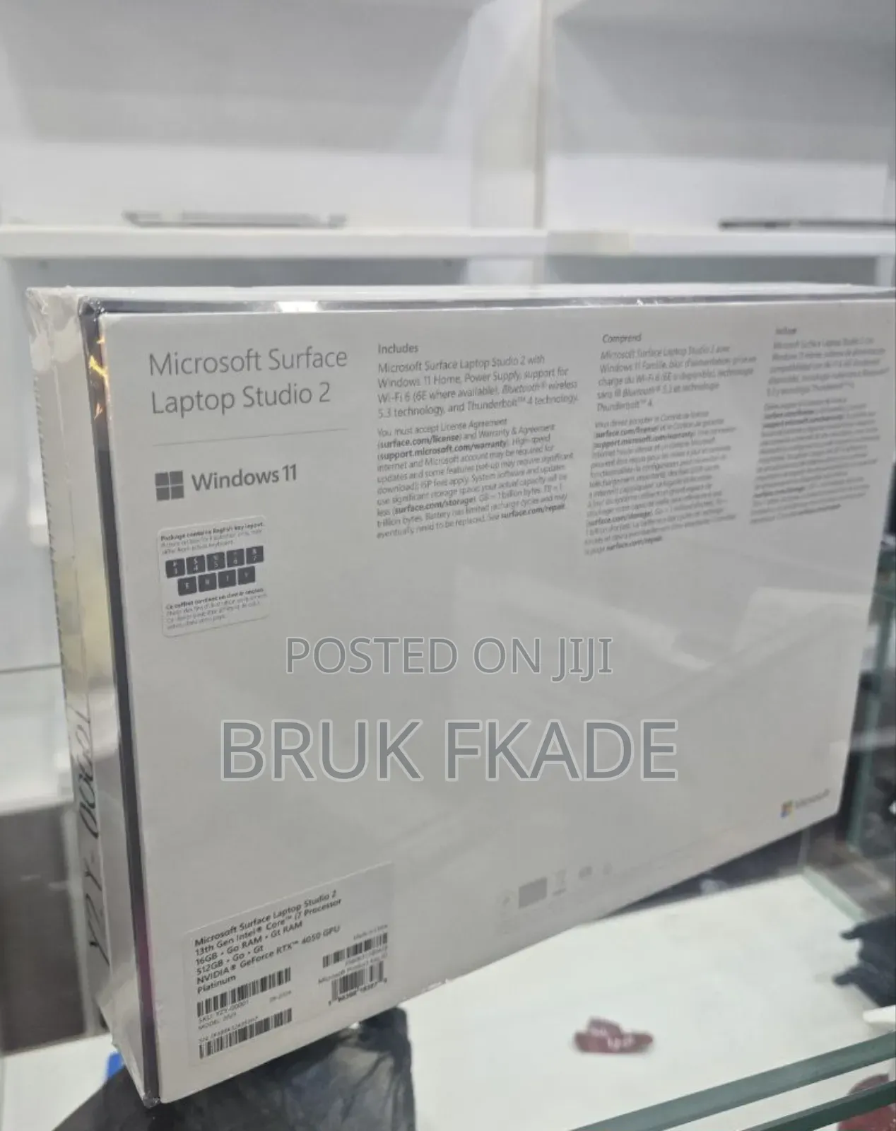 New Microsoft Surface Laptop Studio 2 16GB Intel Core I7 SSD 512GB