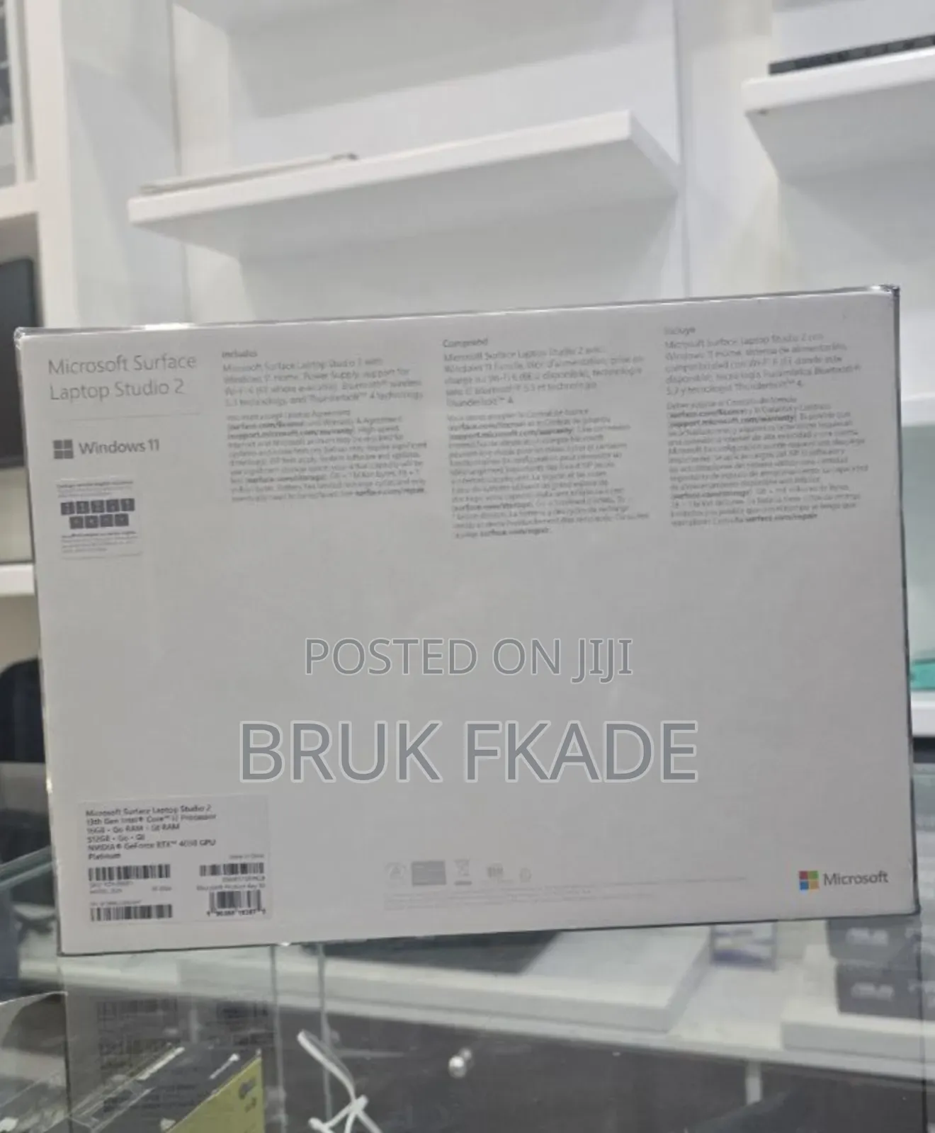 New Microsoft Surface Laptop Studio 2 16GB Intel Core I7 SSD 512GB