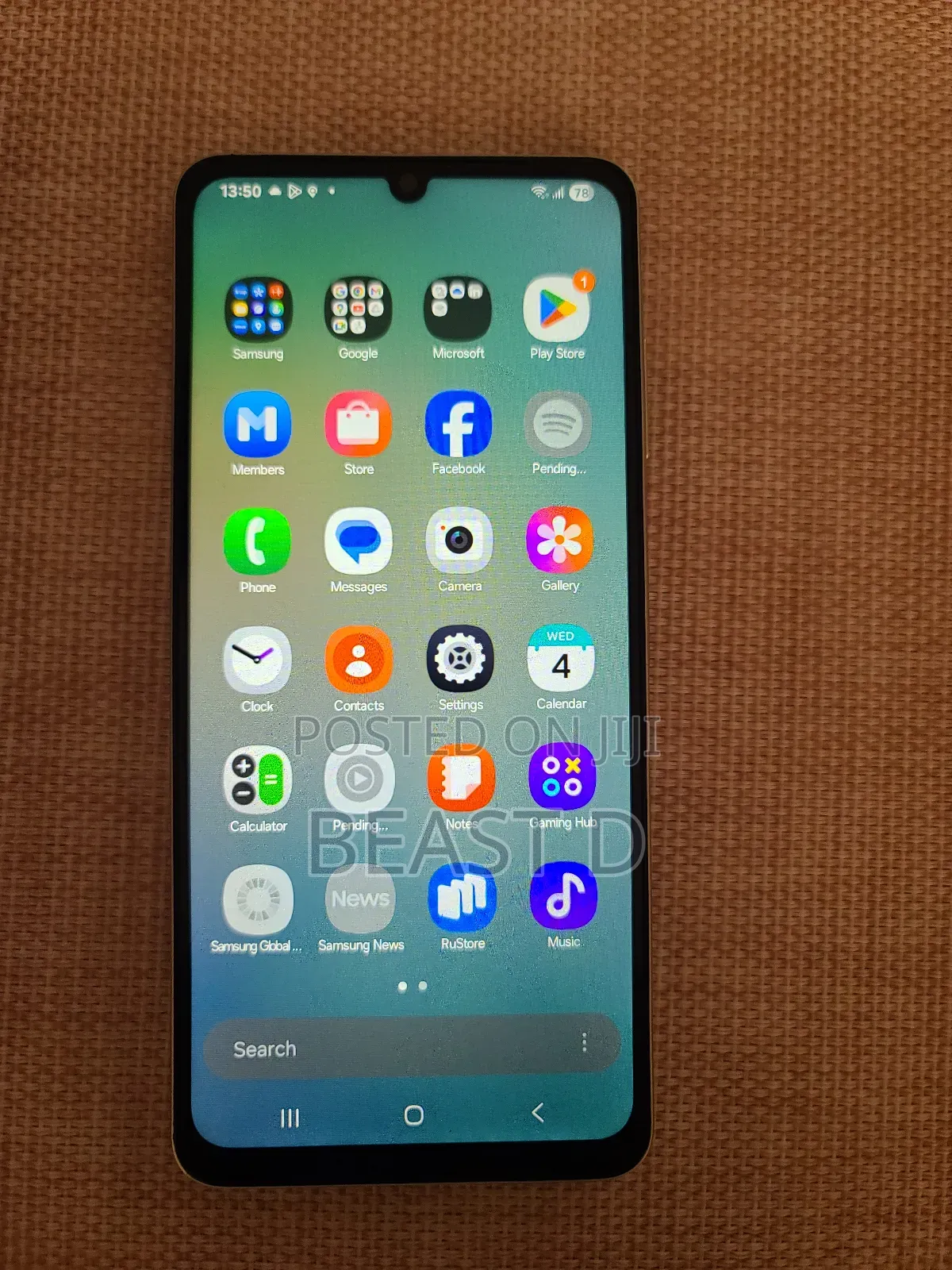 New Samsung Galaxy A06 128 GB Gold