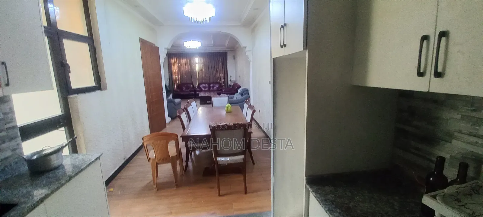 Furnished 3bdrm House in Levu Musica Sefer, Nifas Silk-Lafto for rent