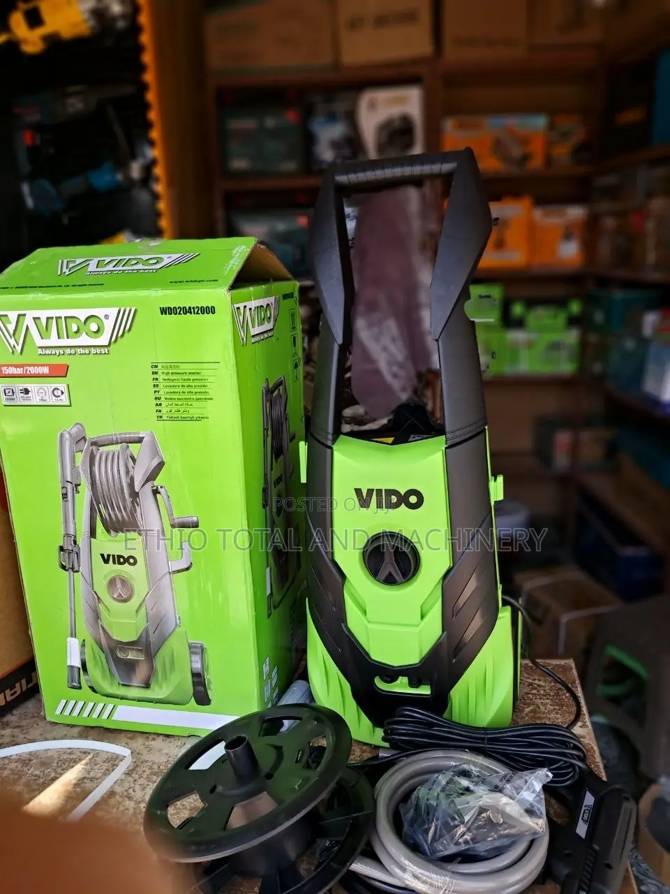 Vido High-Pressure Washer 2000 Watt