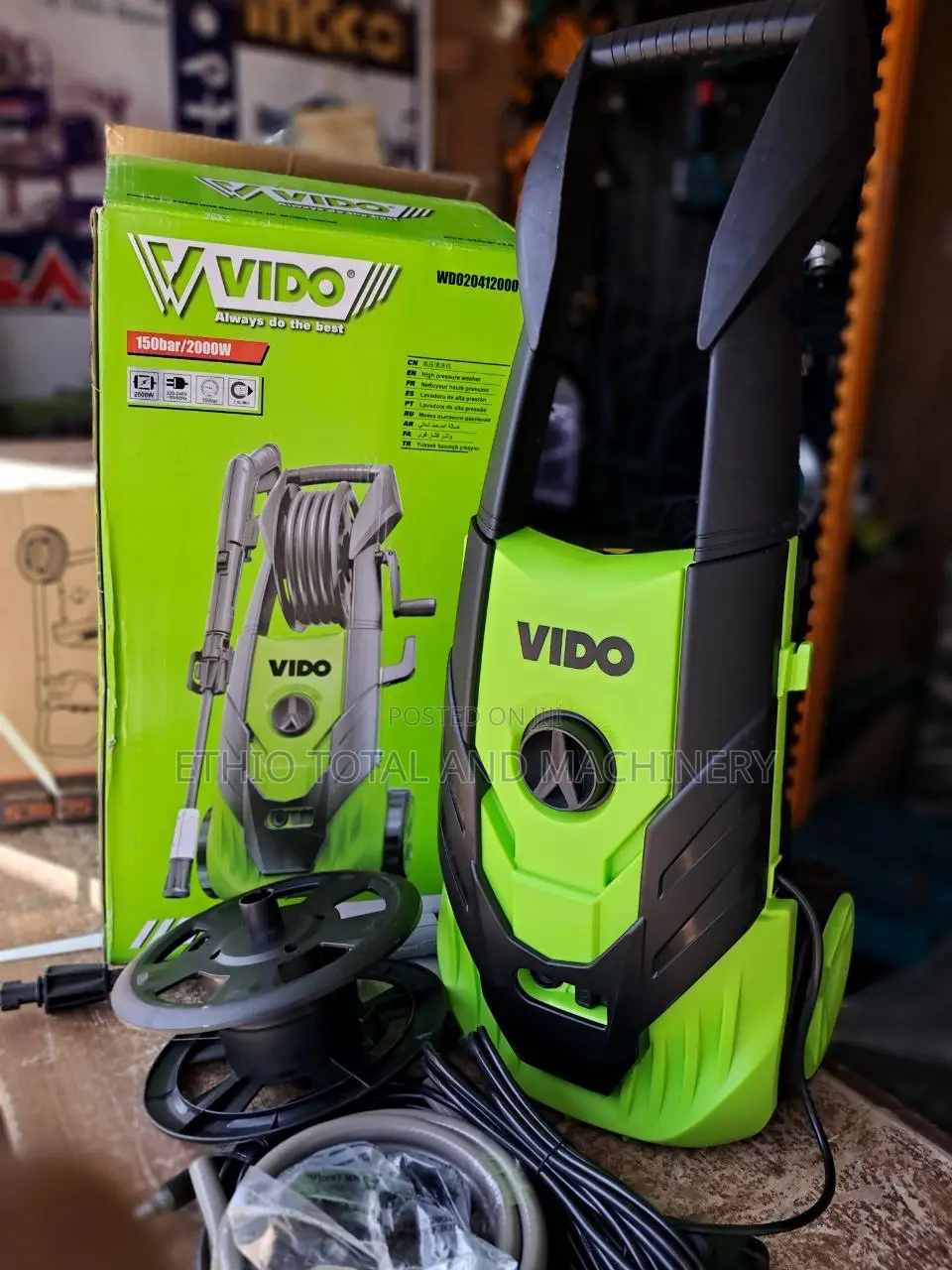 Vido High-Pressure Washer 2000 Watt