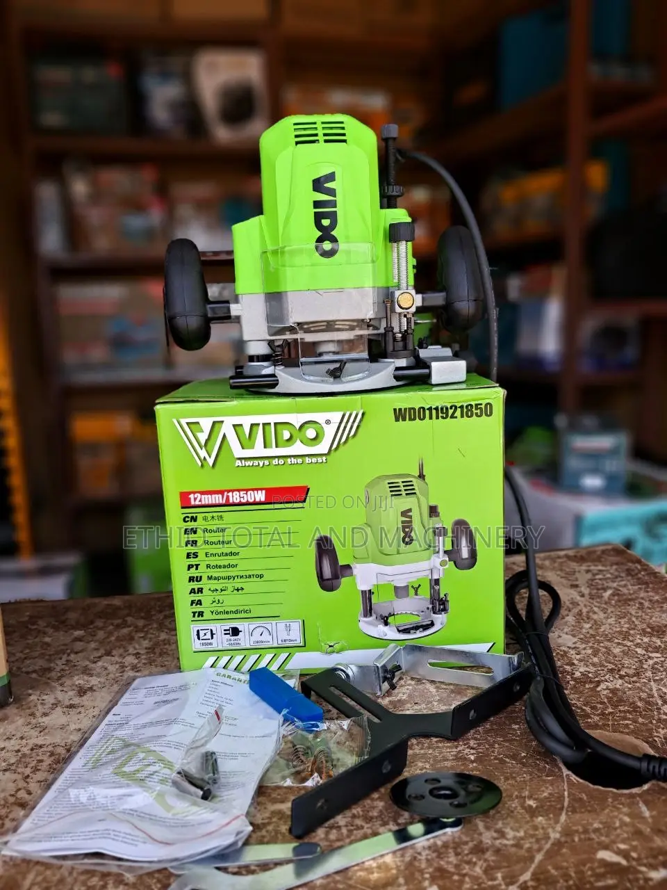 Vido 1850w Electric Hand Wood Router