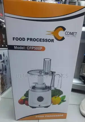 Comet Home Living Food Processor, Model: Cfp500p.