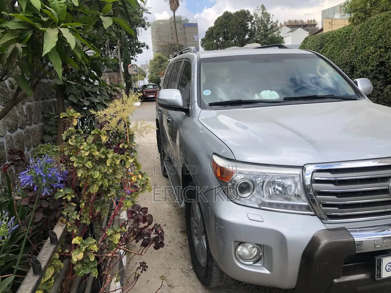 Toyota Land Cruiser 2015 Silver