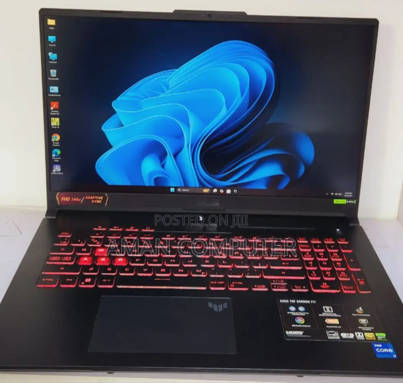 New Laptop Asus TUF Gaming A15 16GB Intel Core I7 SSD 1T