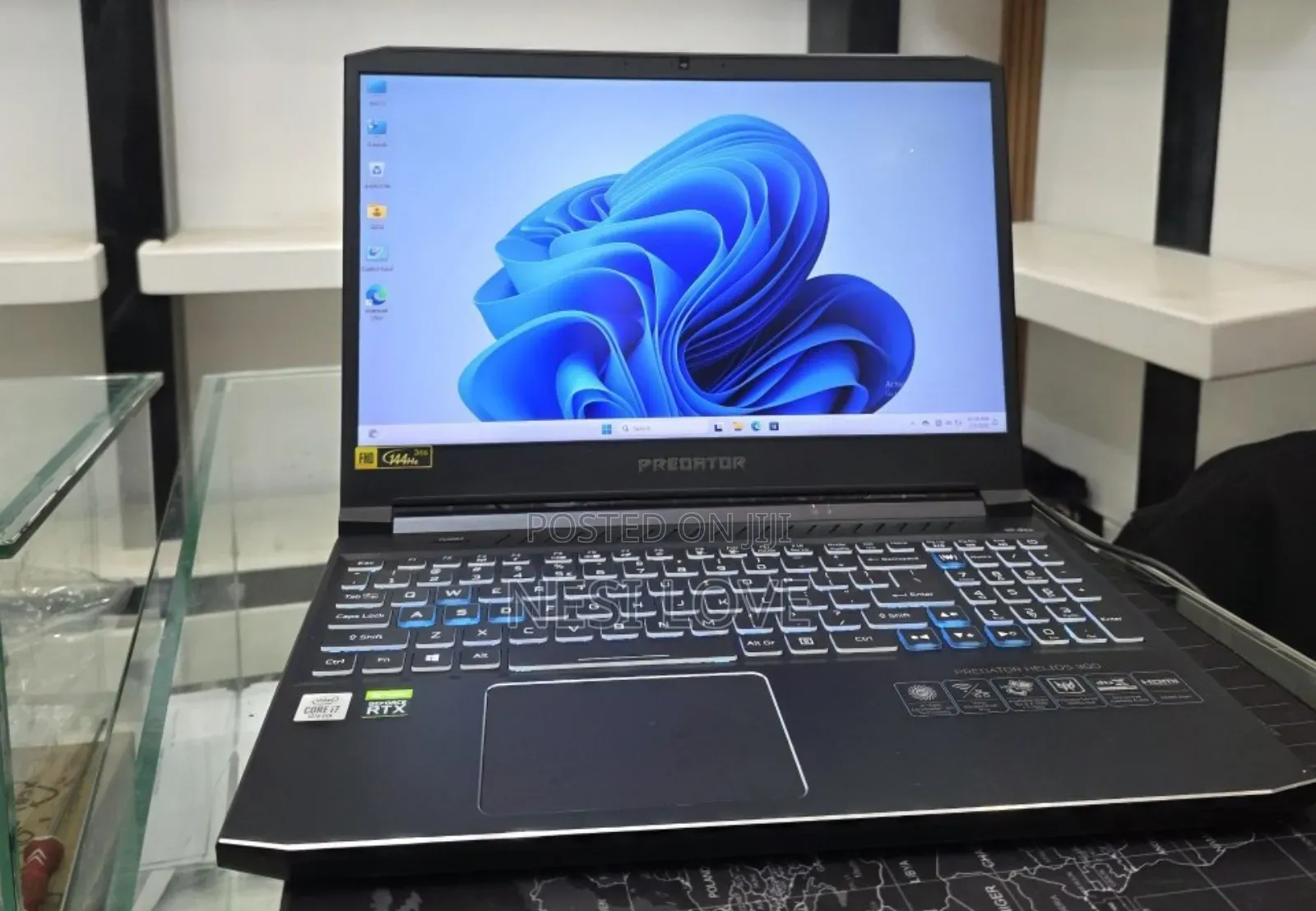 New Laptop Acer Predator Helios 300 16GB Intel Core I7 SSD 512GB