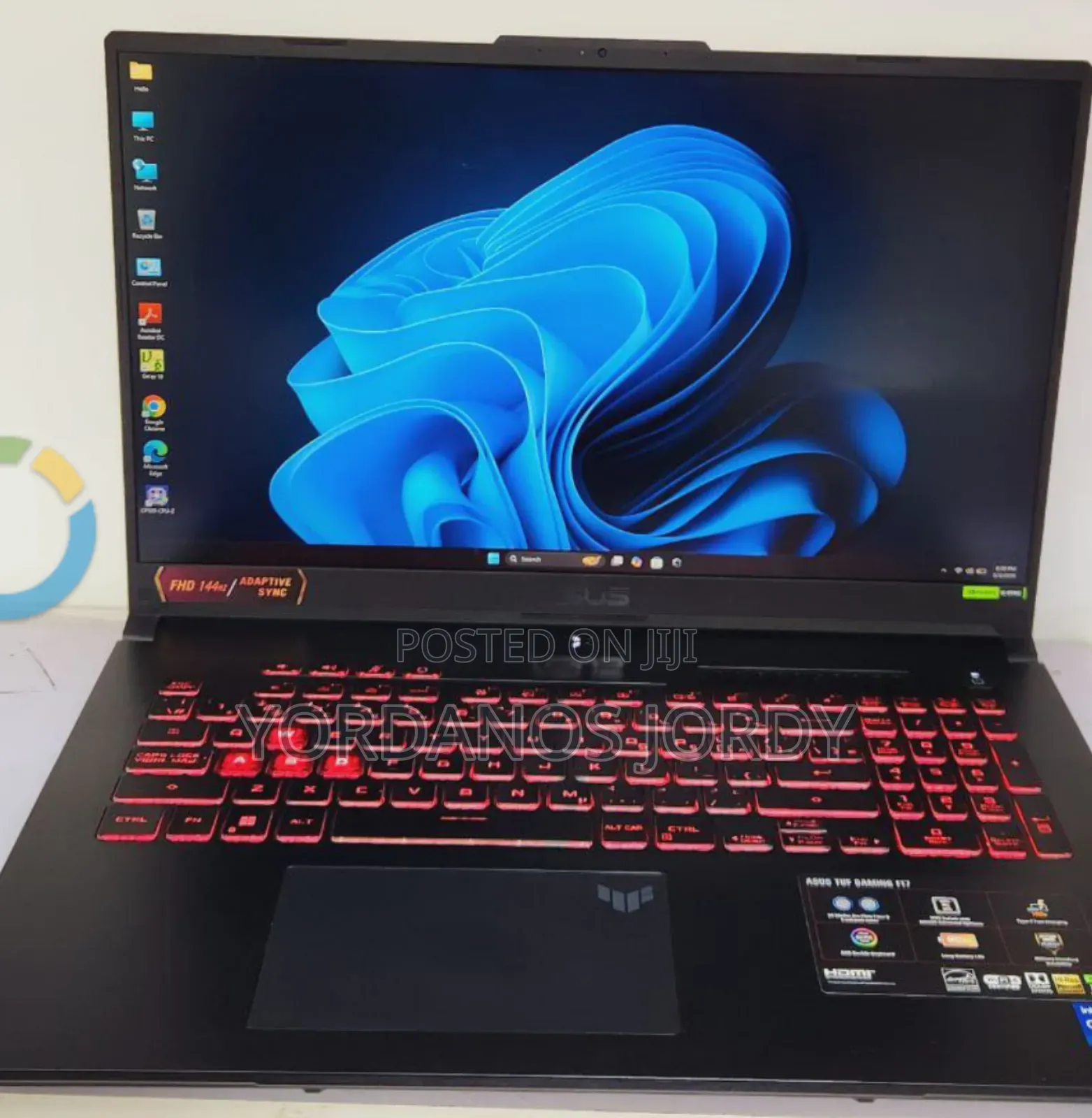 New Laptop Asus TUF Gaming F16 16GB Intel Core I7 SSD 1T