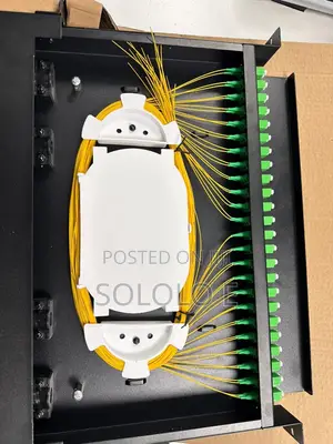 Fiber Patch Panel 24 Port Fully Loaded