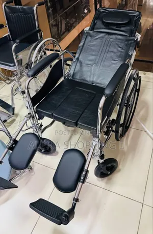 Shower and Bed Wheelchair/ሽንት ቤት, መታጠቢያ እና መተኛ ያለዉ ዊልቸር