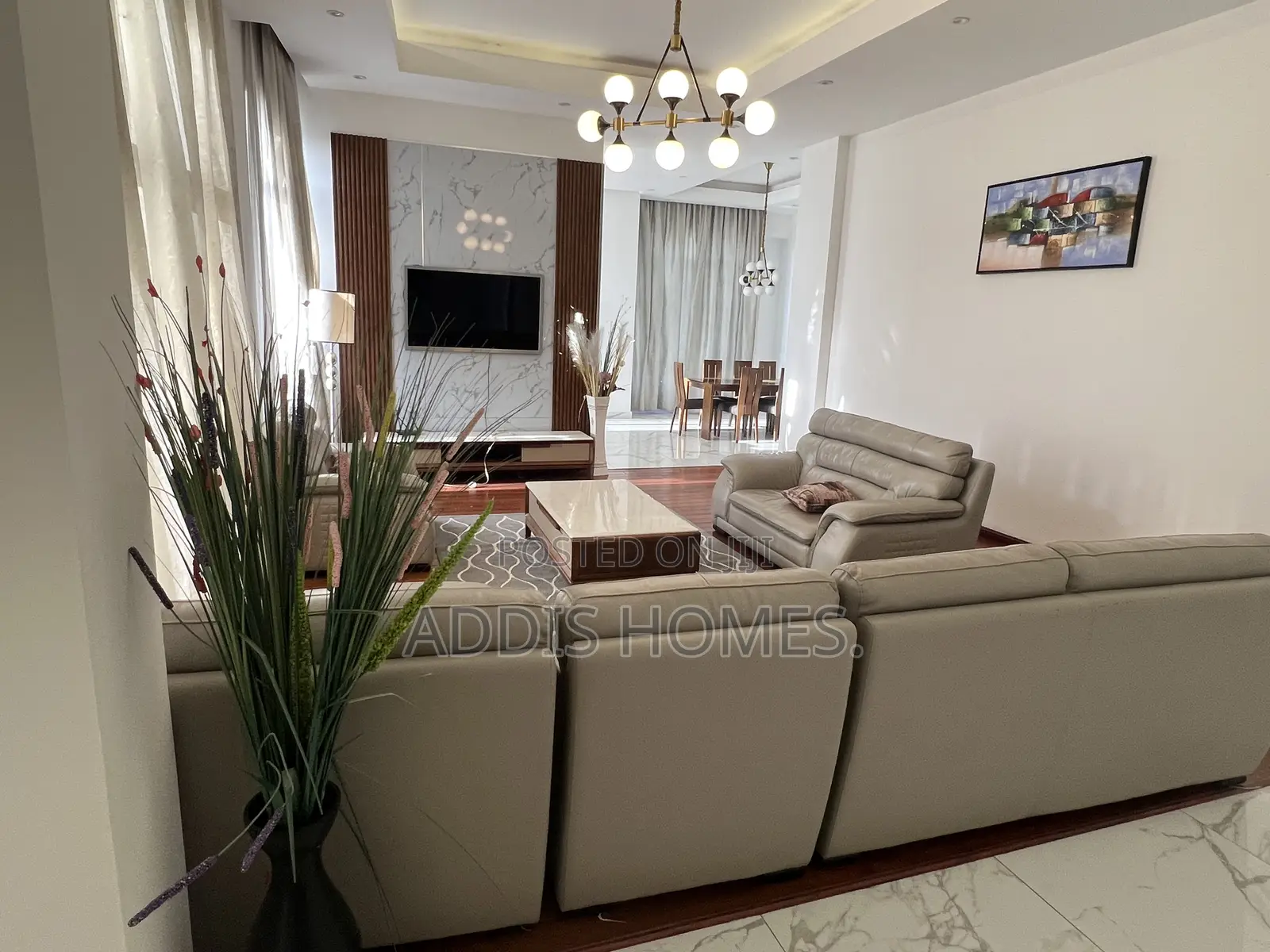 Furnished 4bdrm Penthouse in Bole for rent