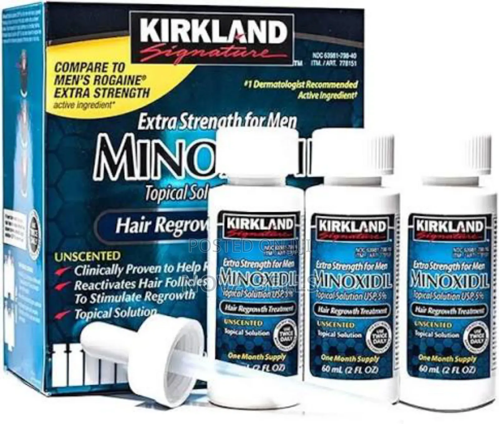 Minoxidil 5% ፀጉርና ፂም ማሳደጊያ