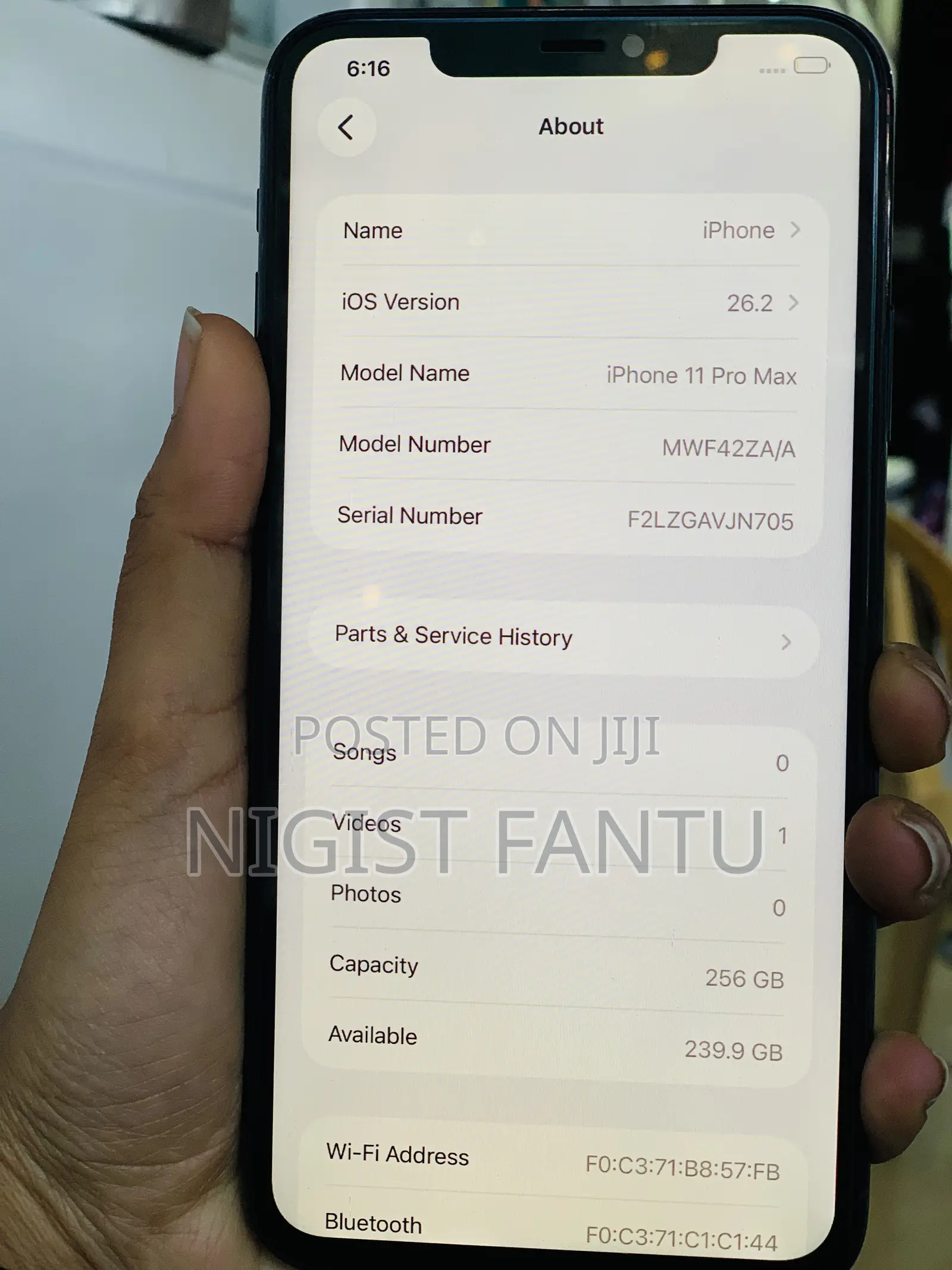 Apple iPhone 11 Pro Max 256 GB Blue