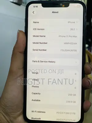 Apple iPhone 11 Pro Max 256 GB Blue