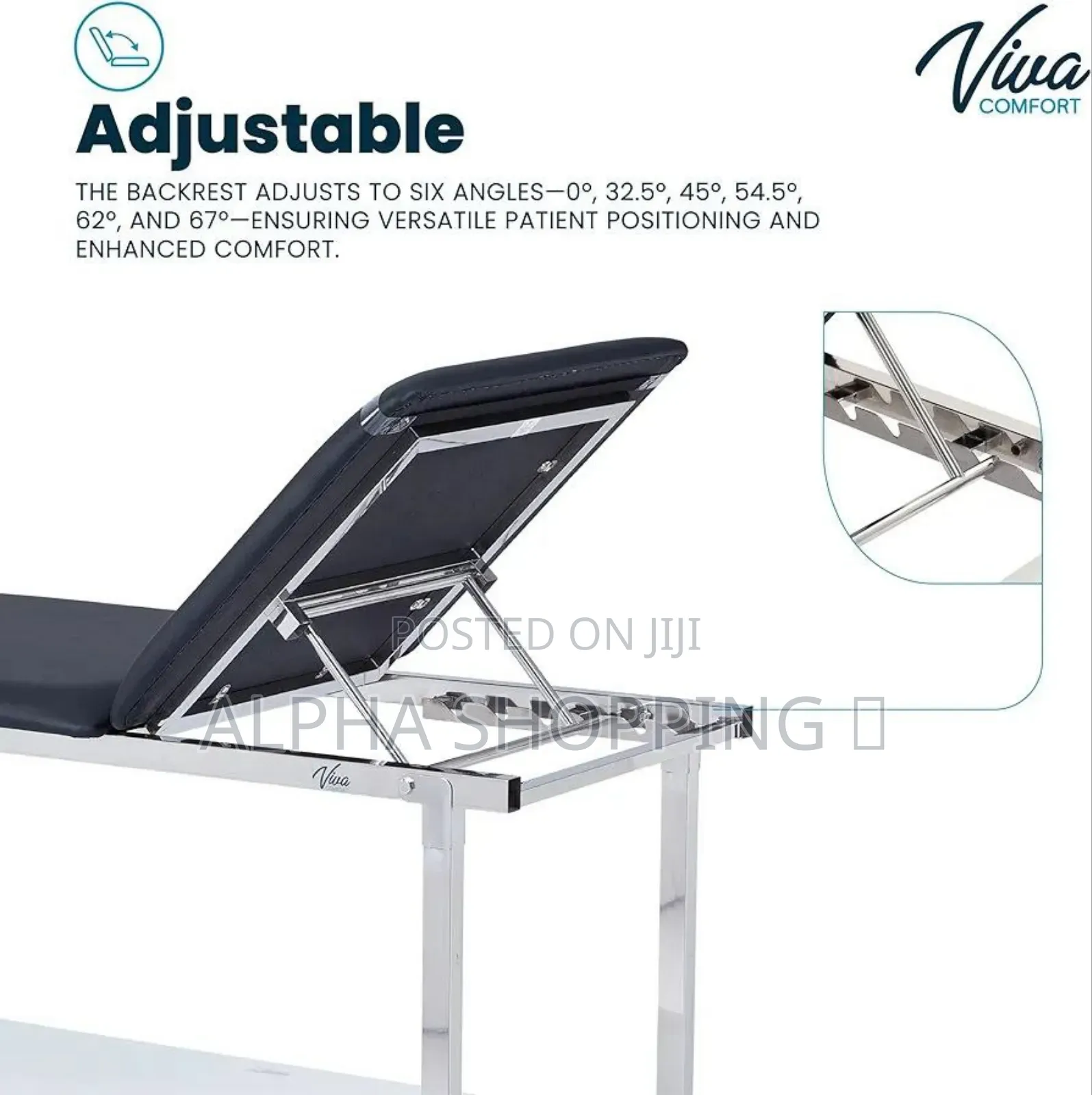 Hospital Examination Table/የሆስቢታል አልጋ