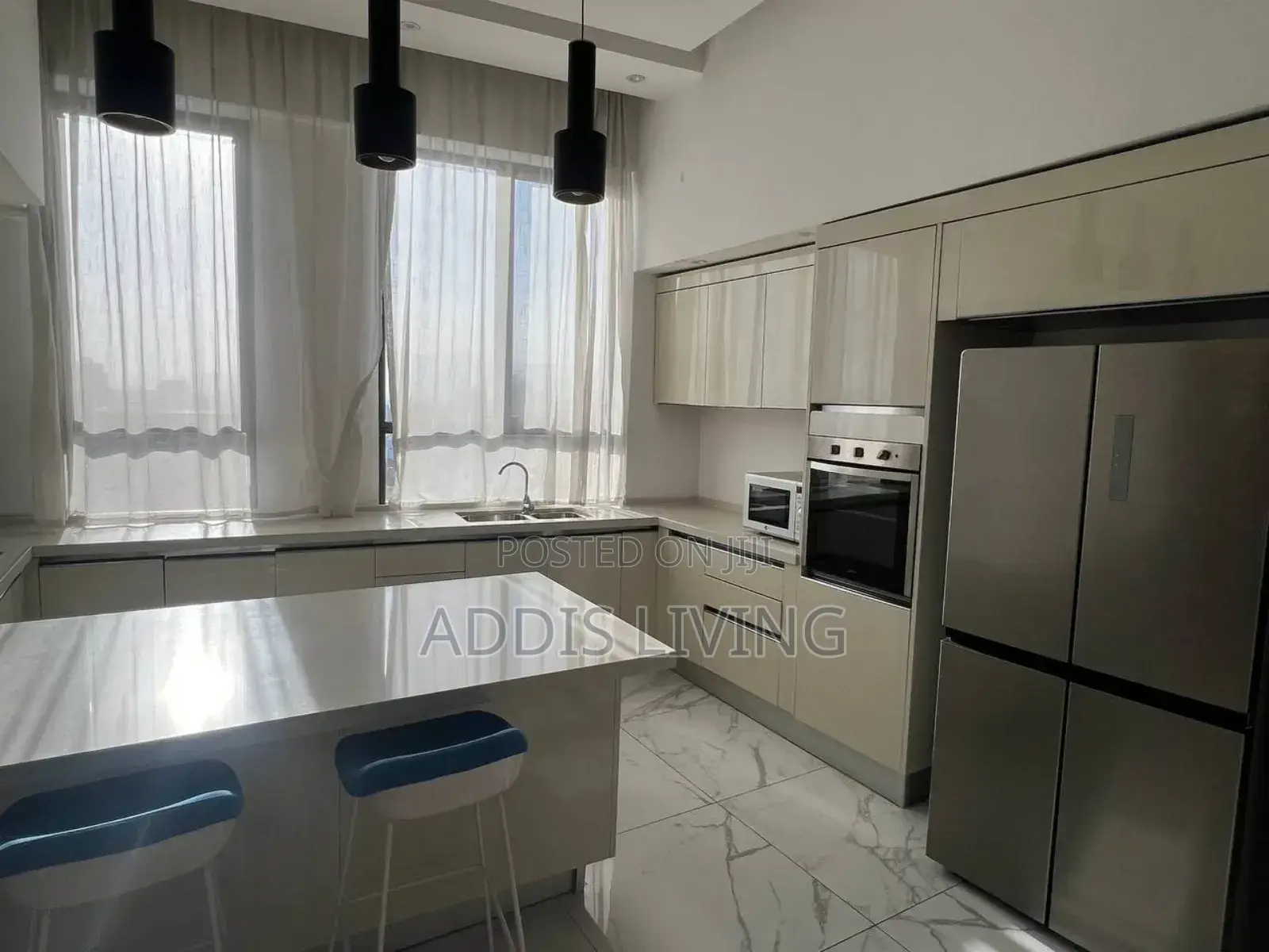 Furnished 4bdrm Apartment in Bole for rent