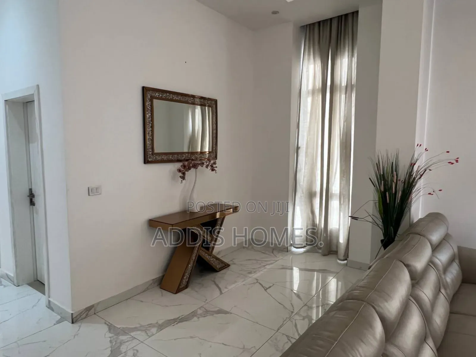 Furnished 4bdrm Apartment in Bole for rent