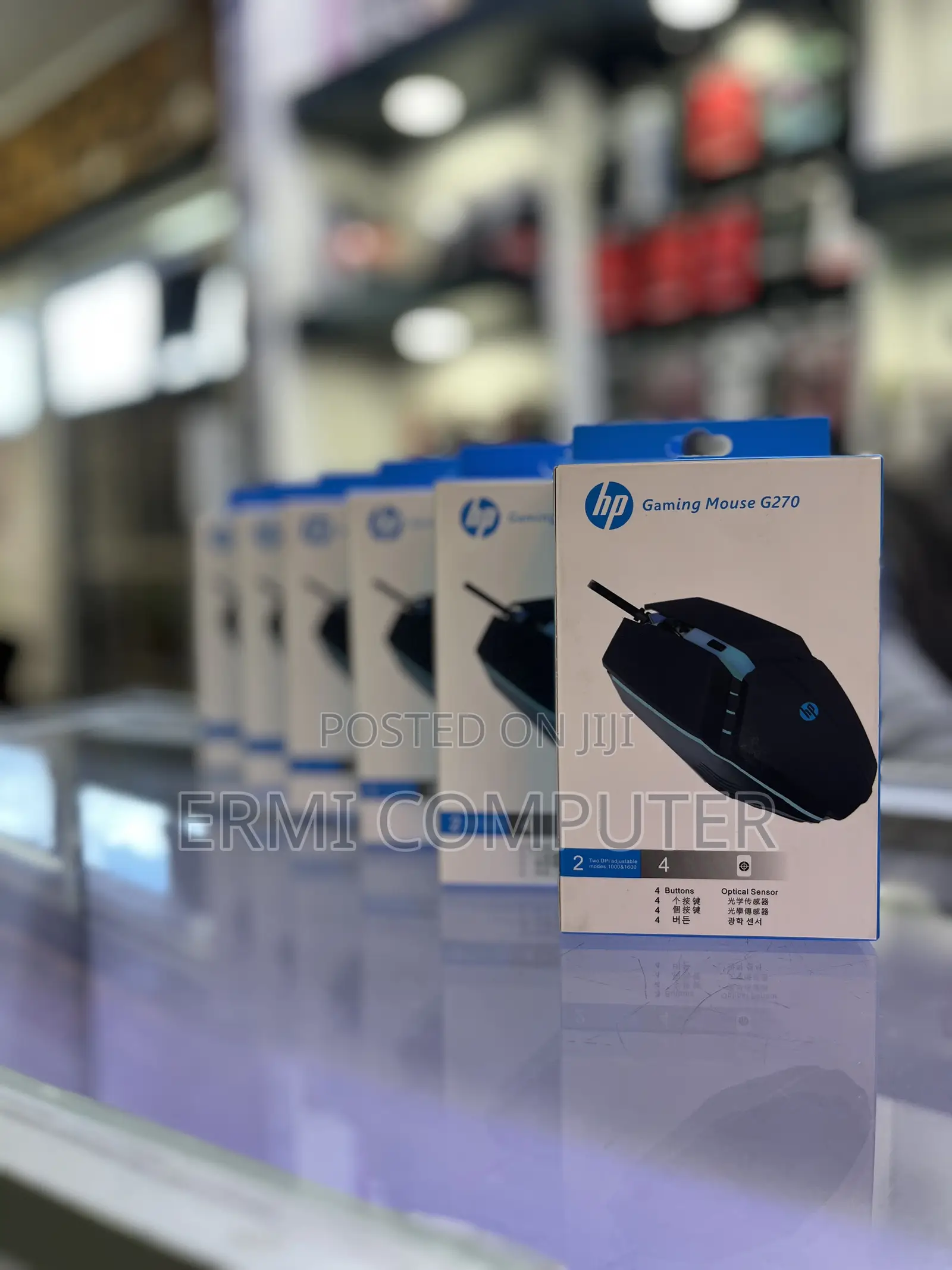 Hp Gaming Mouse (With Led Light)