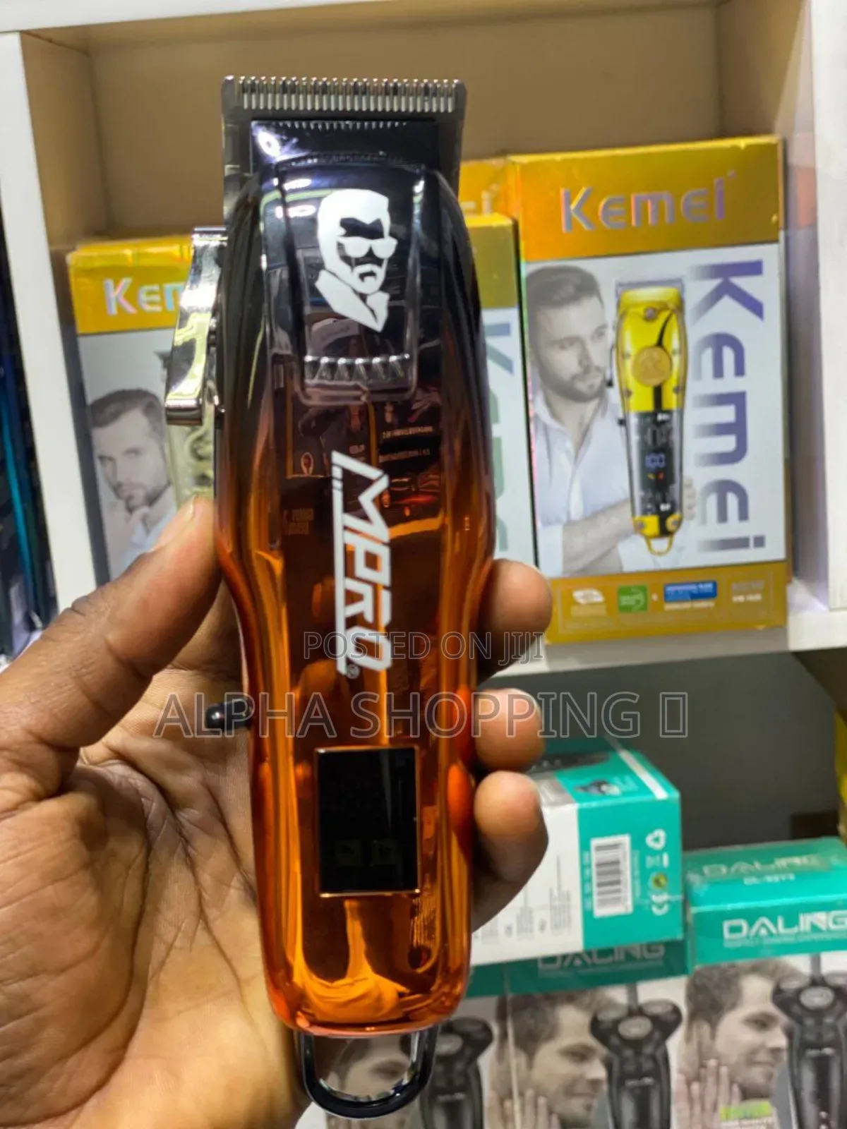 Rechargeable Hair Clipper/የፀጉር ማስተካከያ