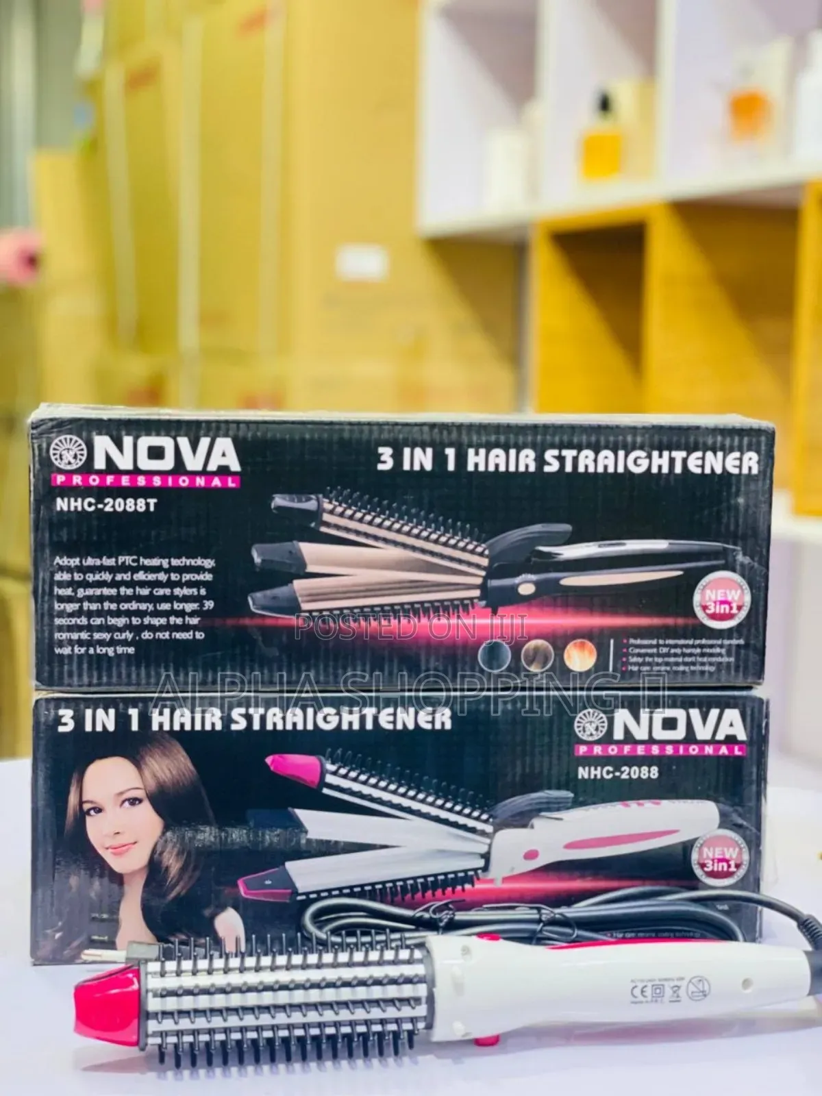 3in1 Hair Styler /የፀጉር ማድረቂያ ማስተካከያ