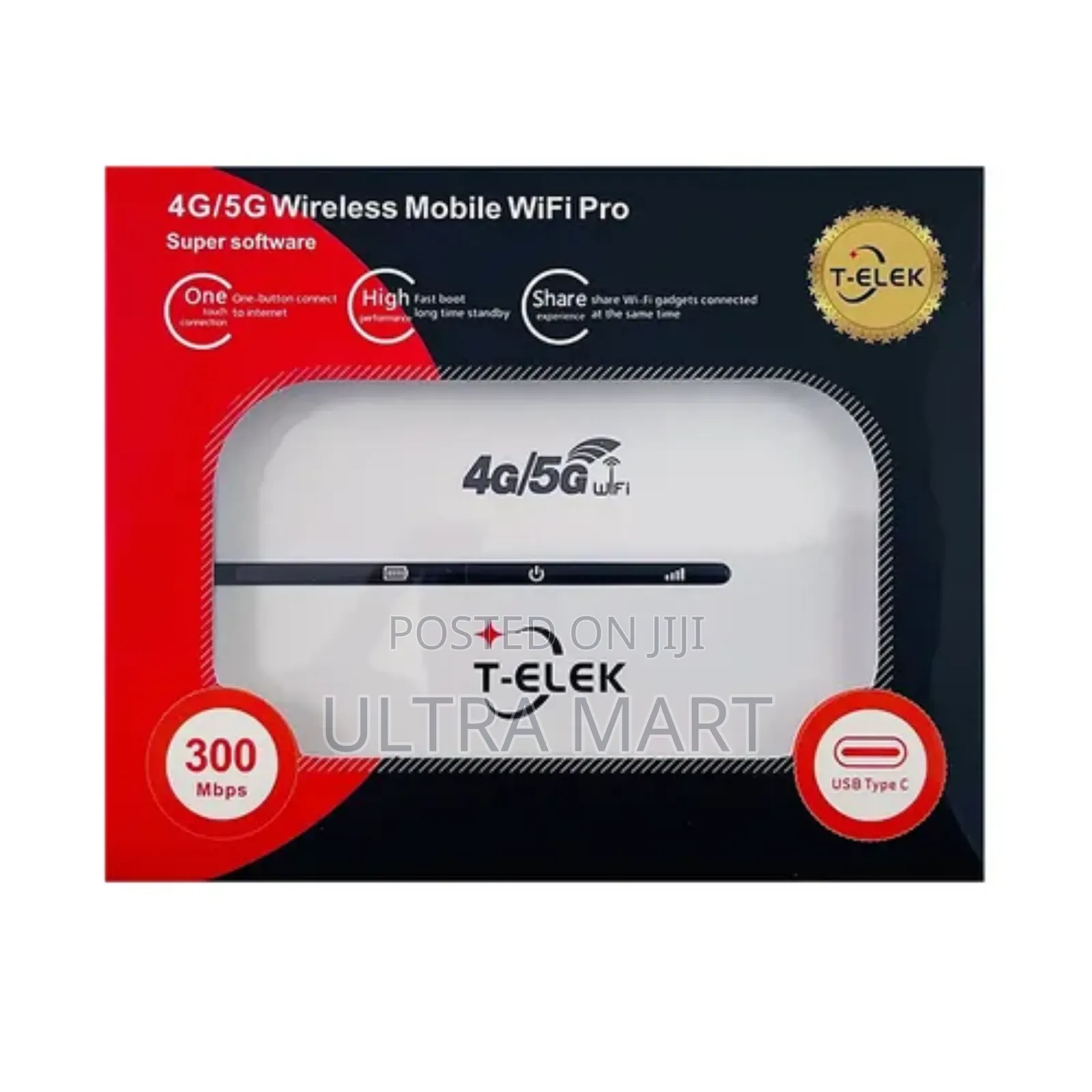 T-Elek 4g/5g Wireless Mobile Wifi Pro Portable Router