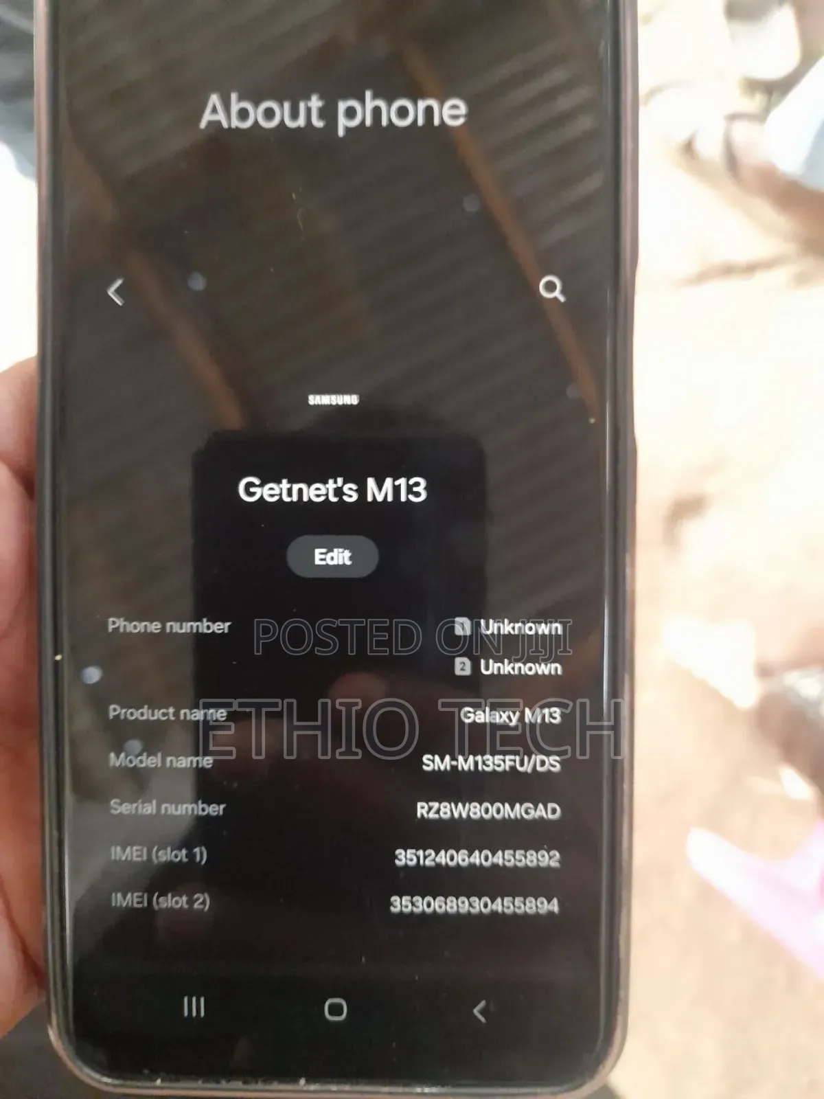 Samsung Galaxy M13 64 GB Blue
