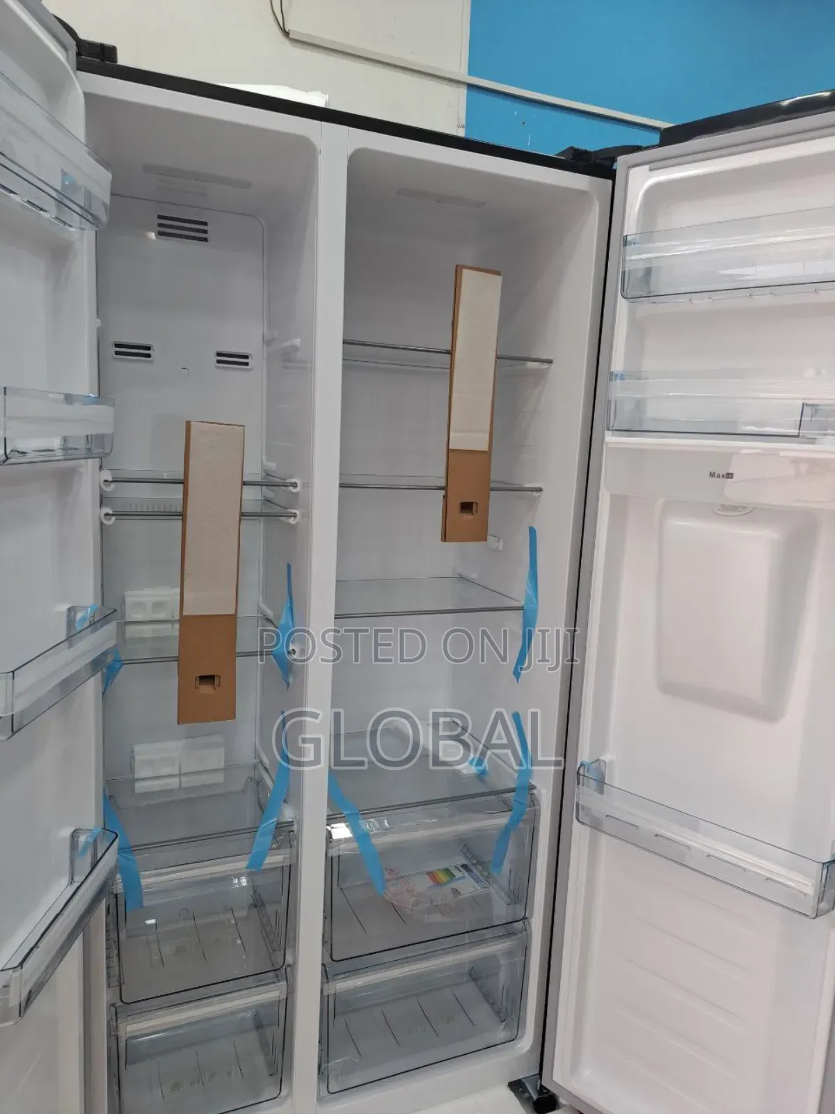 640litre Orbit Side by Side Fridge