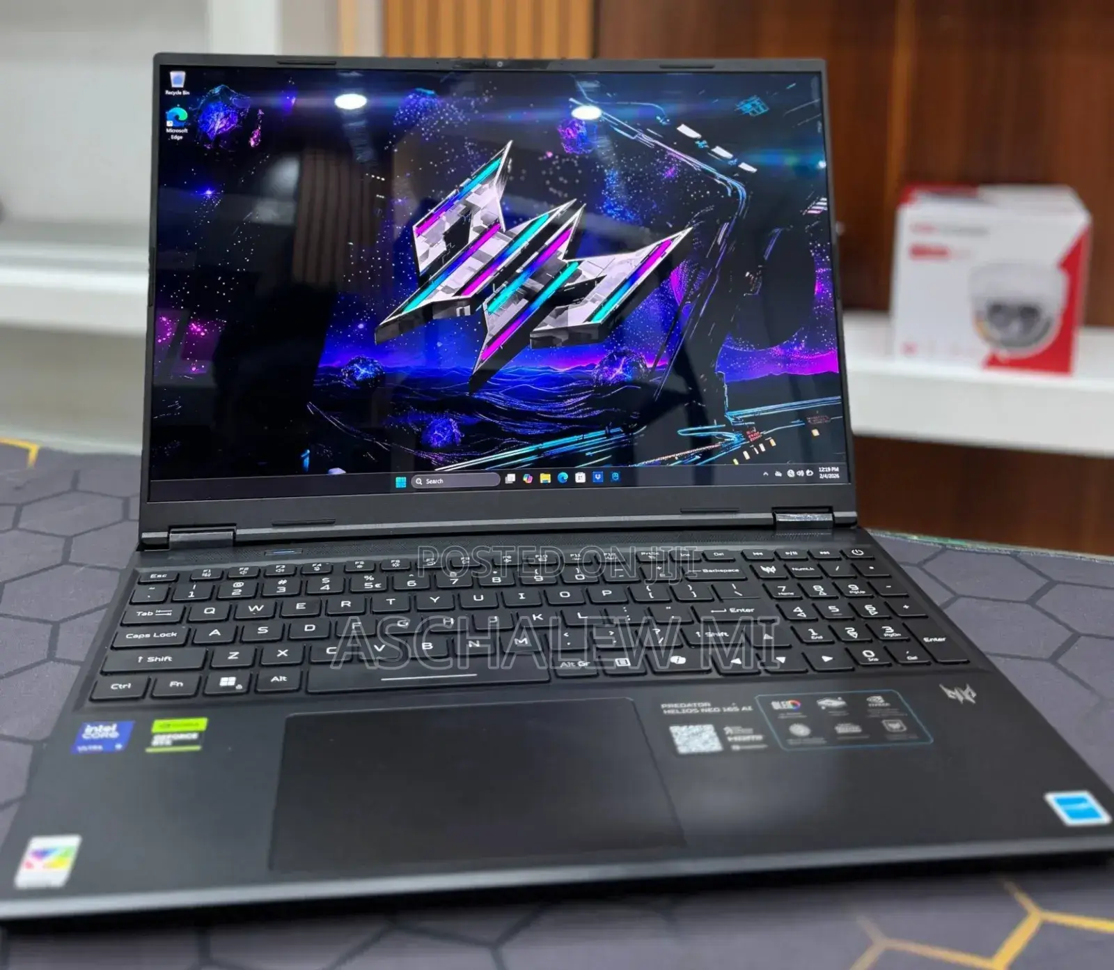 New Laptop Acer Predator Helios Neo 16 16GB Intel Core Ultra 9 SSD 1T