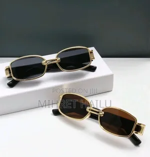 Square Small Frame Fashion Glasses, Retro Punk Aesthetic For Street St