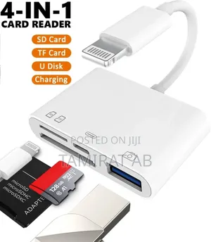 4in1 Multifunctional Sd/Tf Card Usb3.0 Reader for Lightning Adapter