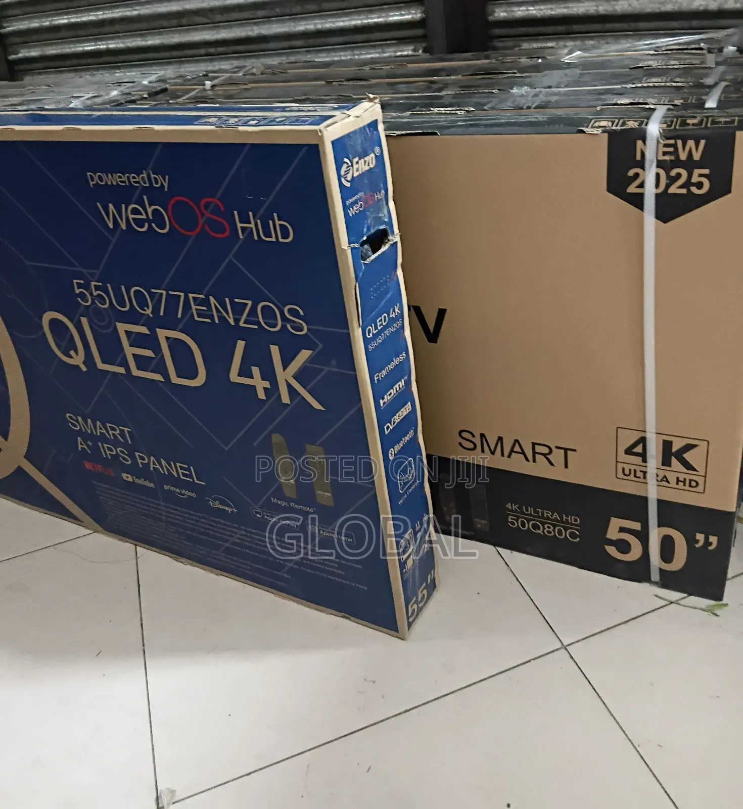 Enzo 55"Inch Ebos Qled Tv