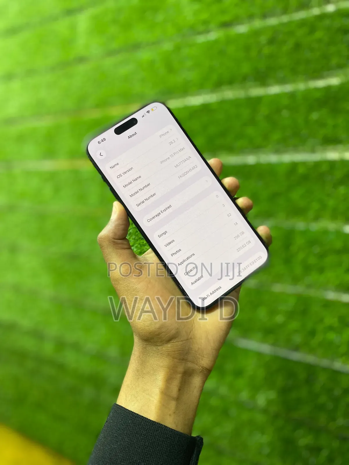 Apple iPhone 15 Pro Max 256 GB Black