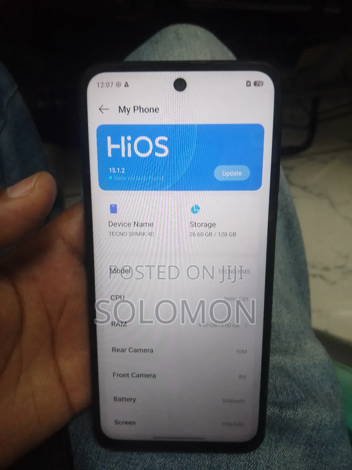 New Tecno Spark 40 128 GB Bronze