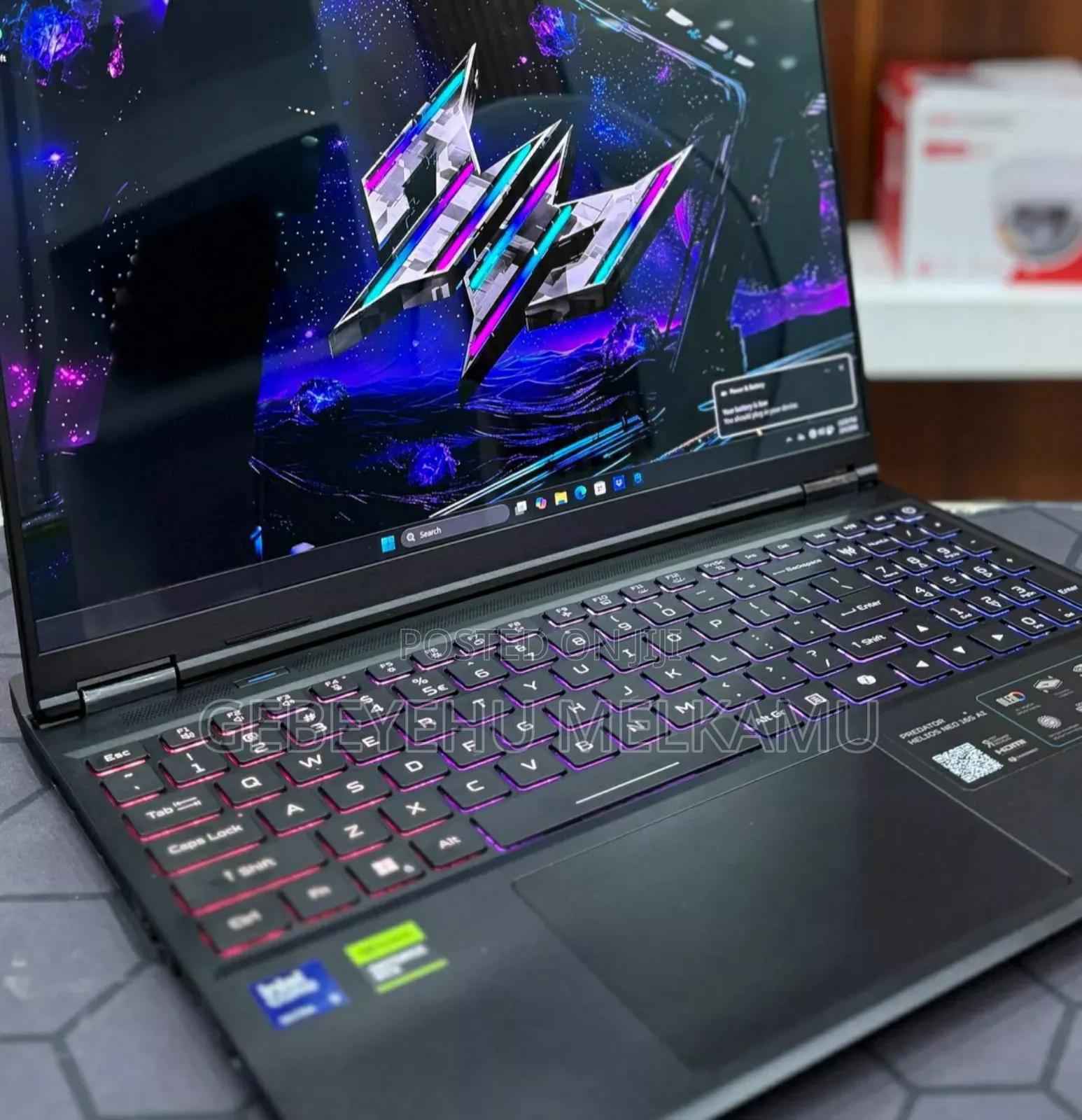 New Laptop Acer Predator Helios Neo 16 32GB Intel Core Ultra 9 SSD 1T