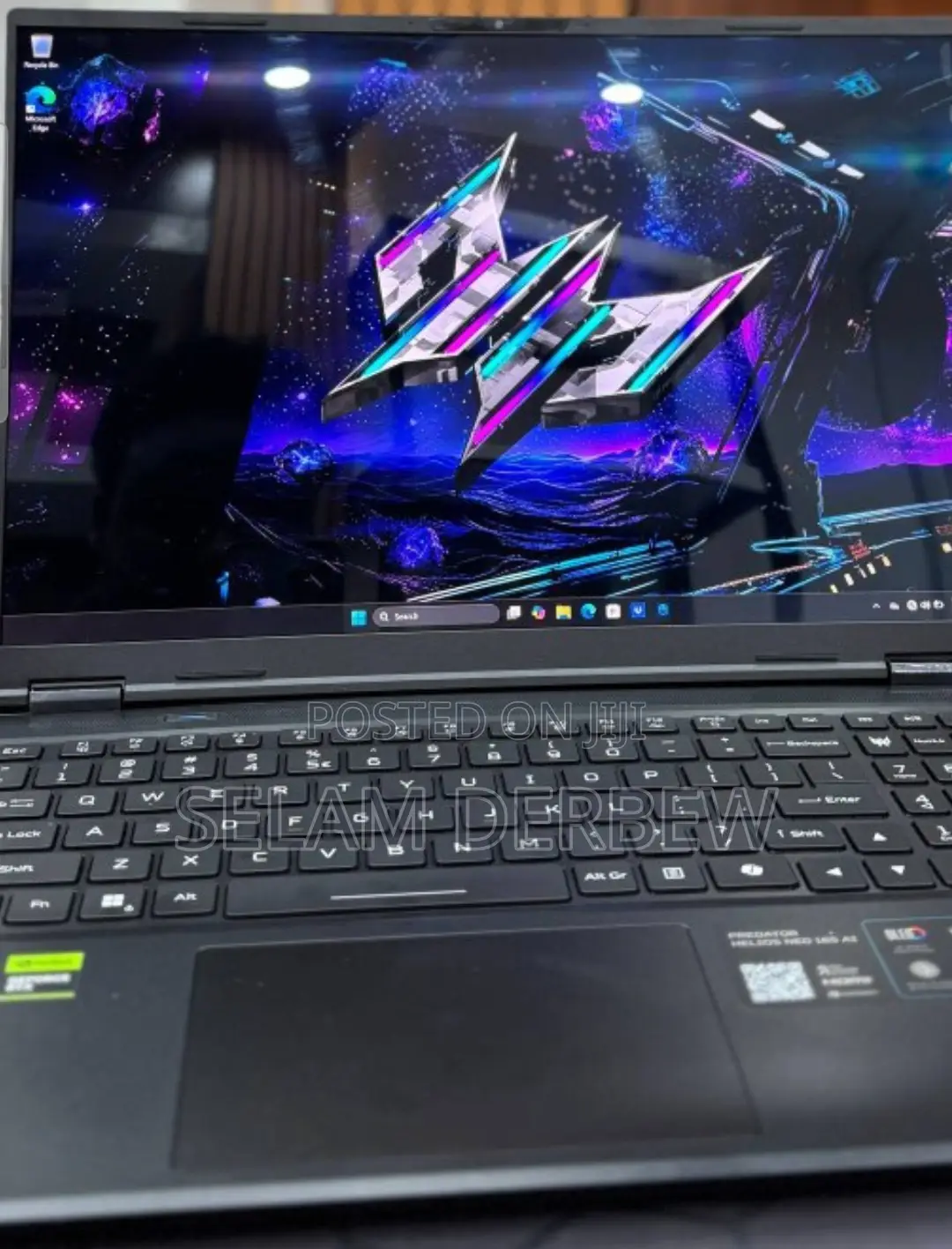 New Laptop Acer Predator Helios Neo 16 32GB Intel Core Ultra 9 SSD 1T