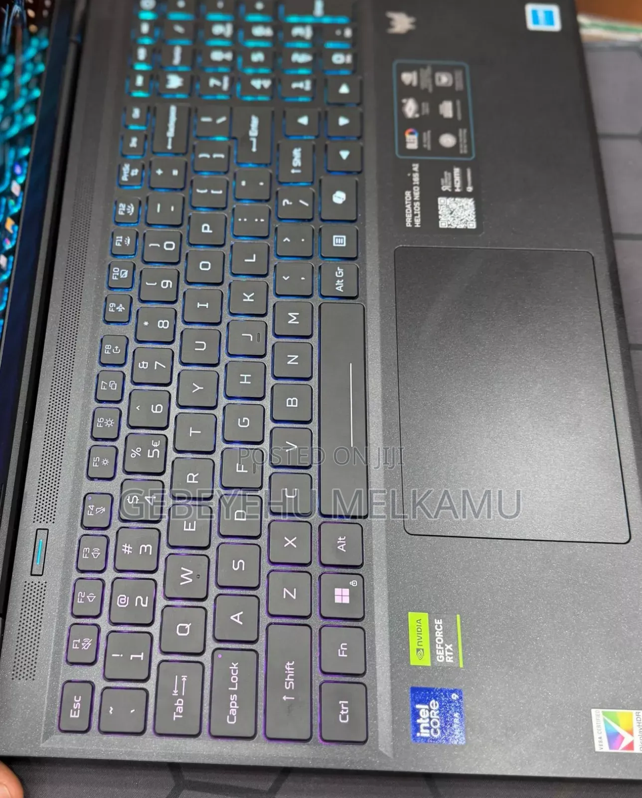 New Laptop Acer Predator Helios Neo 16 32GB Intel Core Ultra 9 SSD 1T