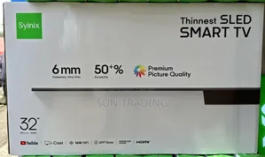 Syinix 32" Sled Frameless Smart Television